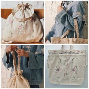 Sézane x Sea New York Floral Drawstring Tote Bag